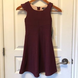Girls NWT burgundy dress